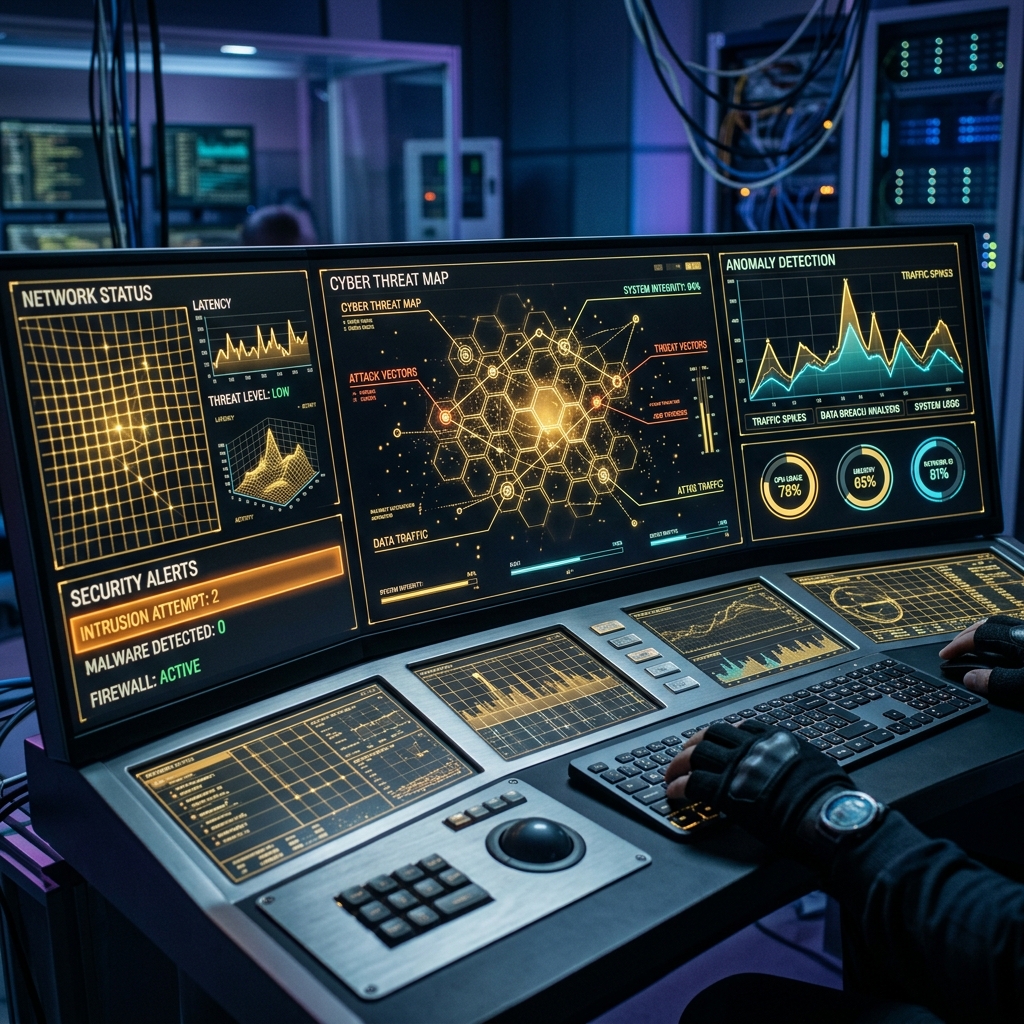 President Melo briefing station console